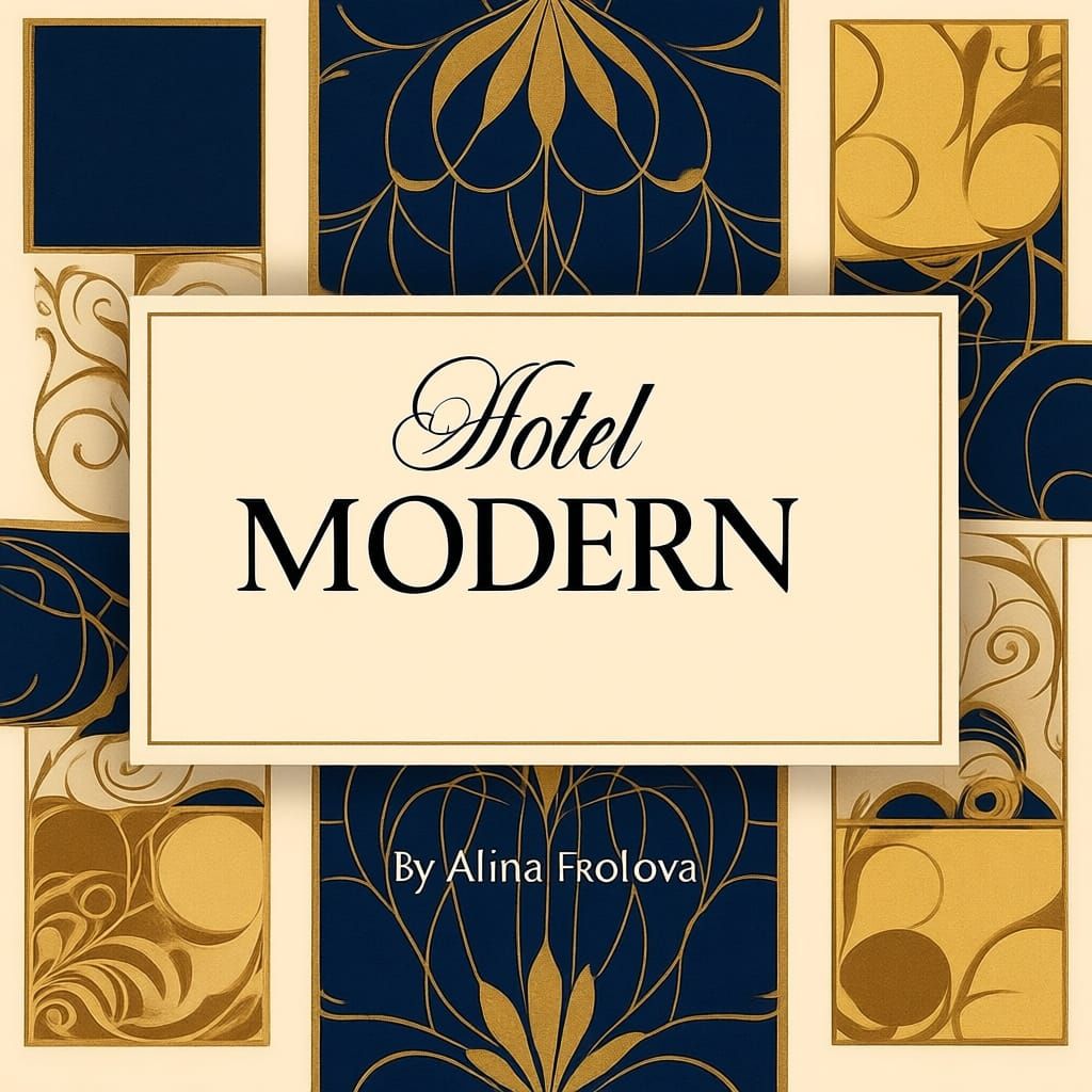 Luxury Hotel Branding Project in Classic Style