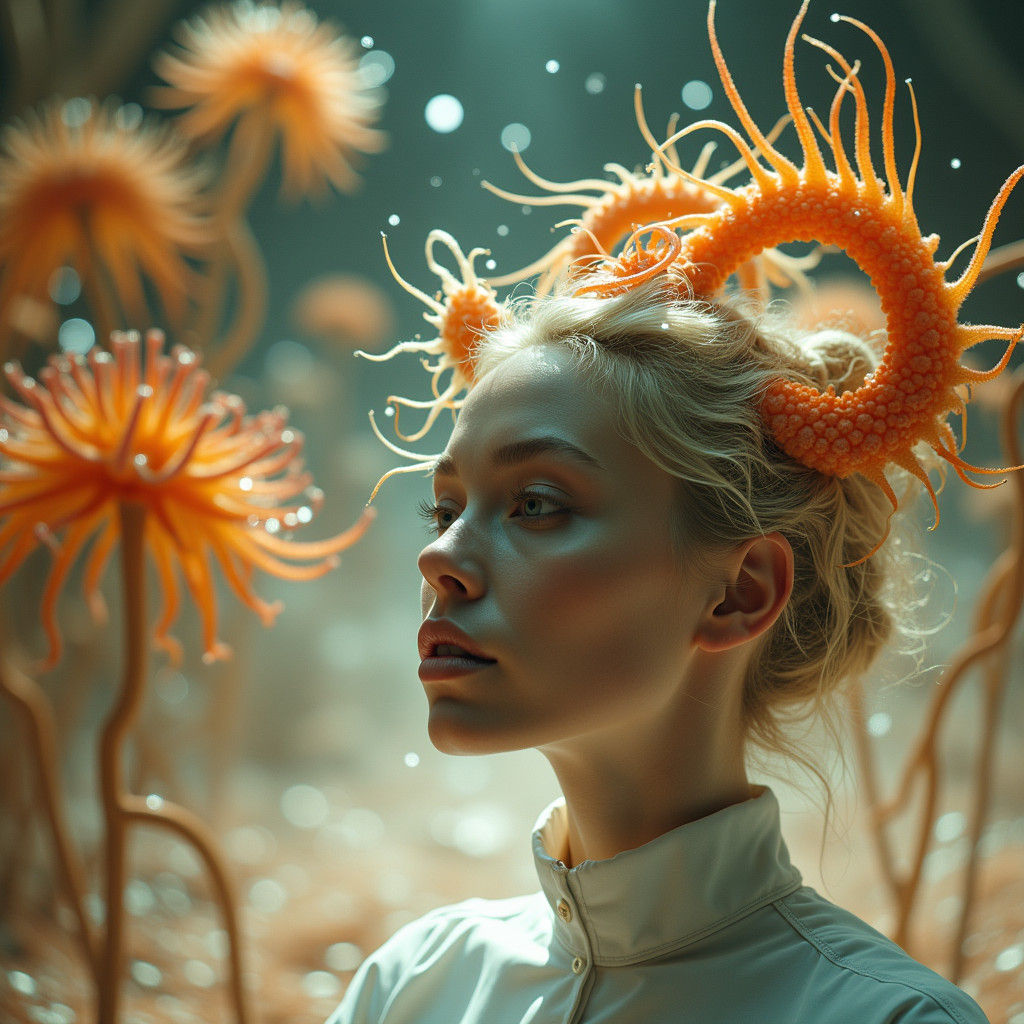 Surreal Portraits in Magical Realism Style