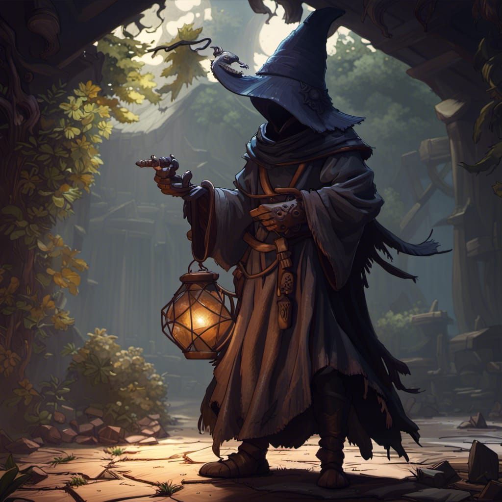 Kenku Dark Fantasy Concept Art in 8K