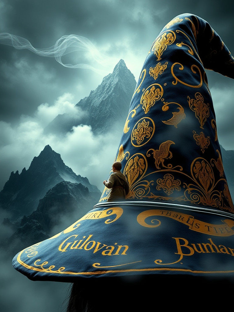 Gandalf's Hat Portal to Mordor in Lord of the Rings