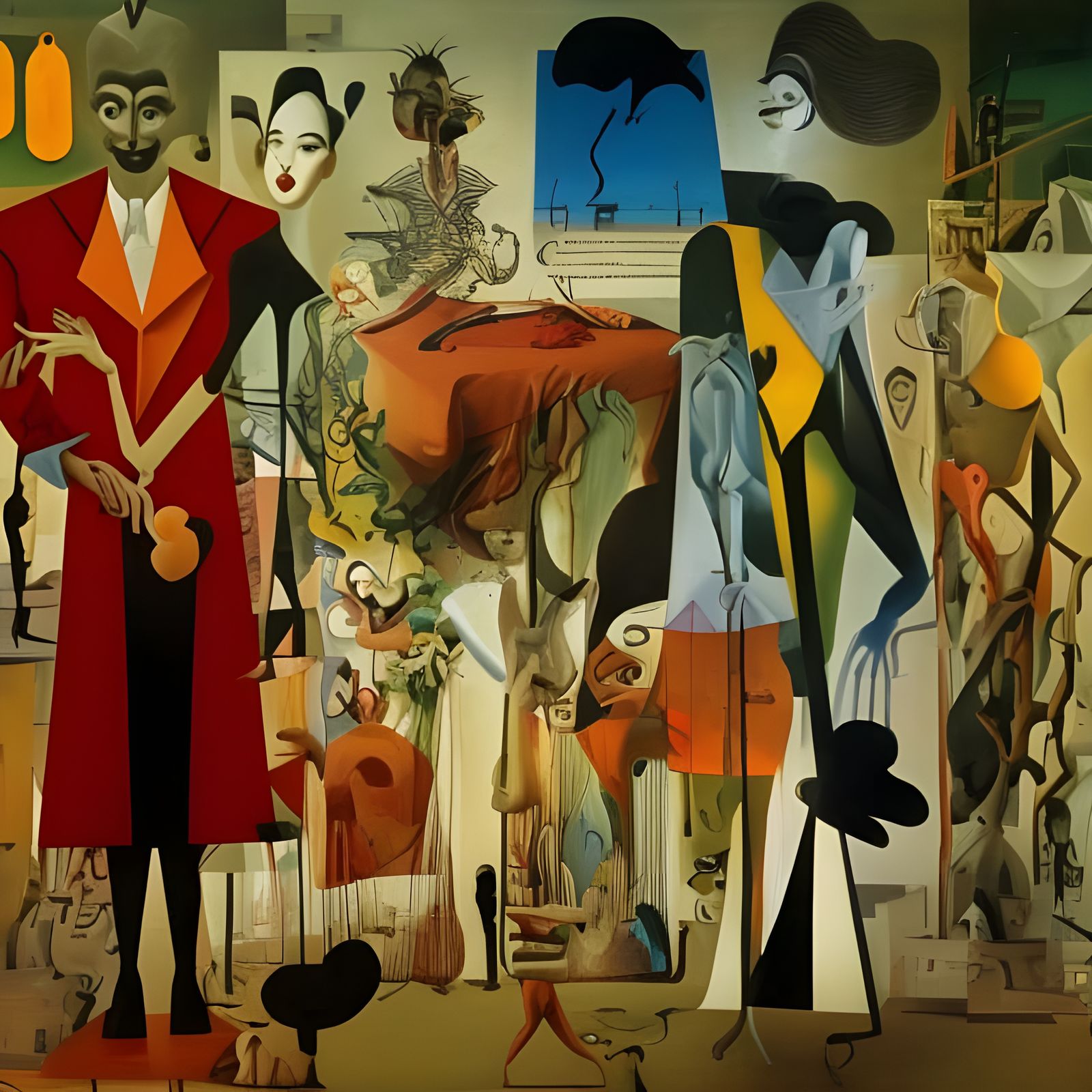 Abstract Art: Bitter Jackets and Opium Dreams