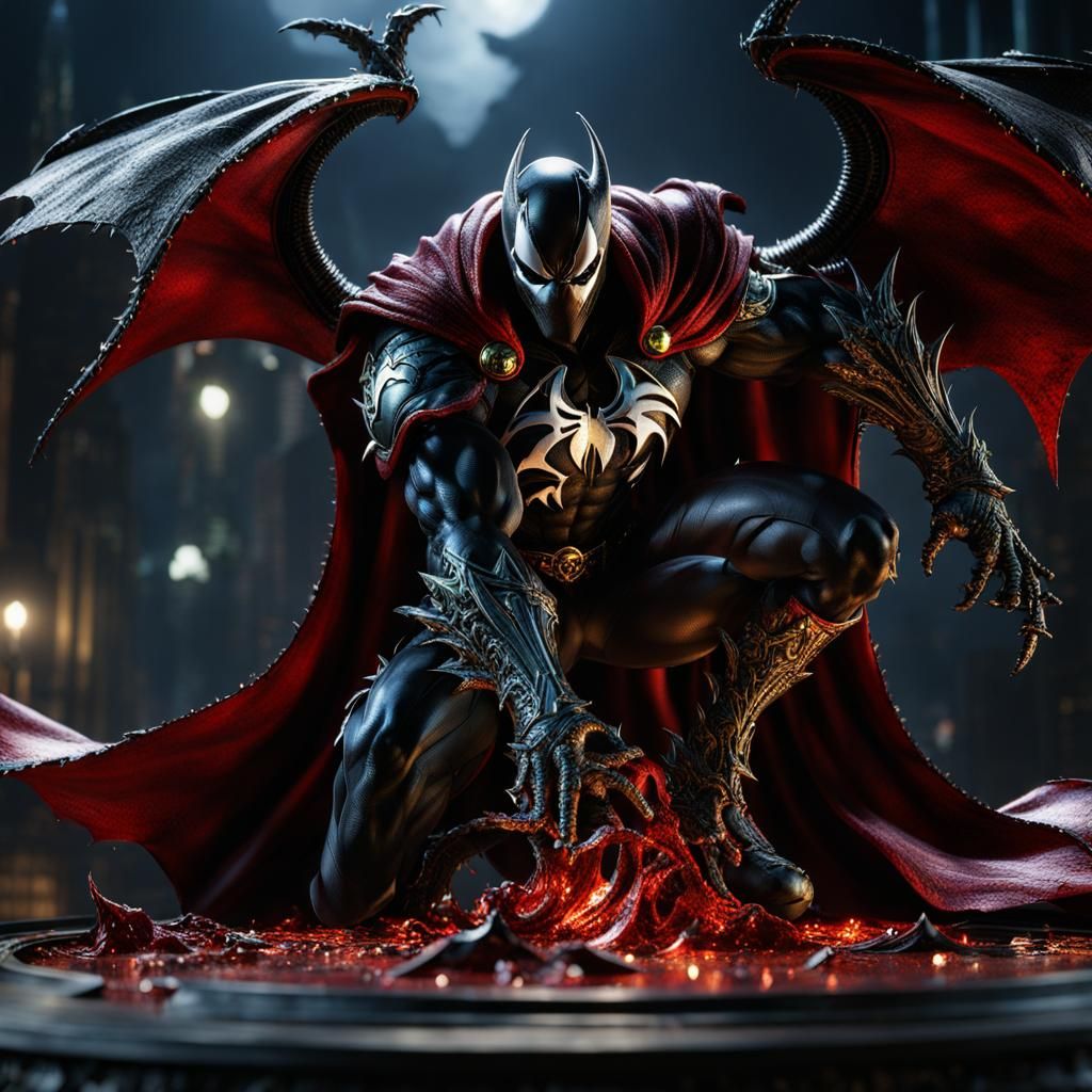 Spawn: A Hyperrealistic 3D Masterpiece