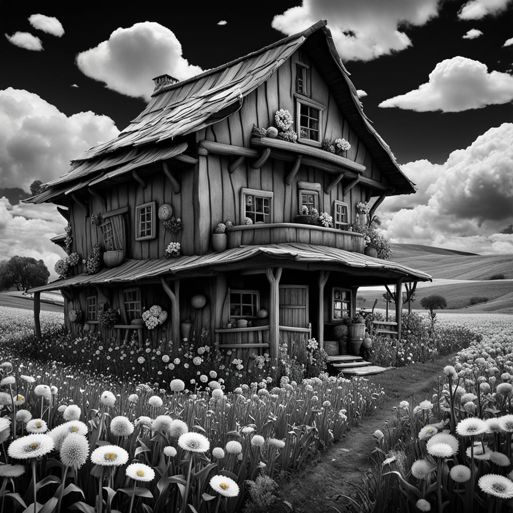 Enchanted Farm: Chibi Cowgirl and Patchwork Cow