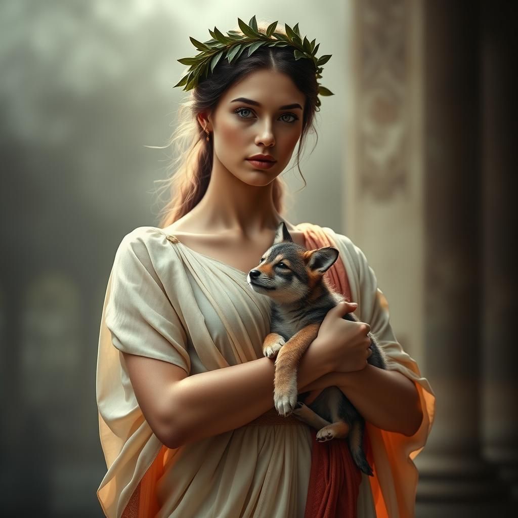 Rome Embodied: Ancient Mystique and Wolf Pup