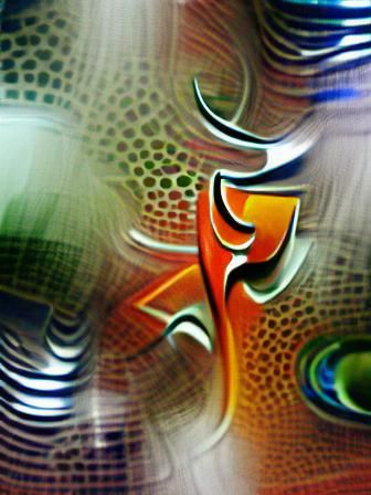Abstract Composition of Karaash