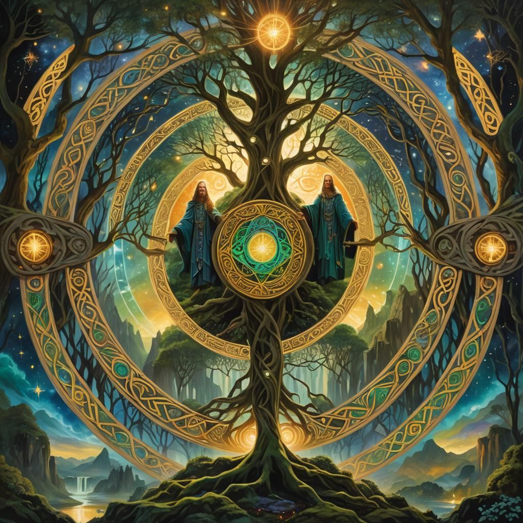 Celtic Futurism: Druids Harness Cosmic Power