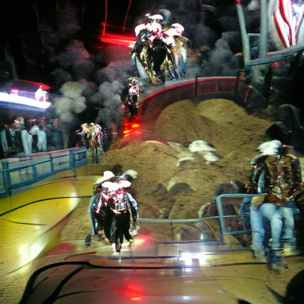 Bull Rider's Last Ride: Rodeo Showdown