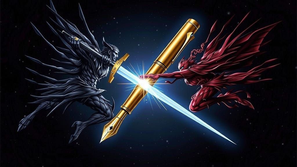 The Pen Is Mightier Than The Sword