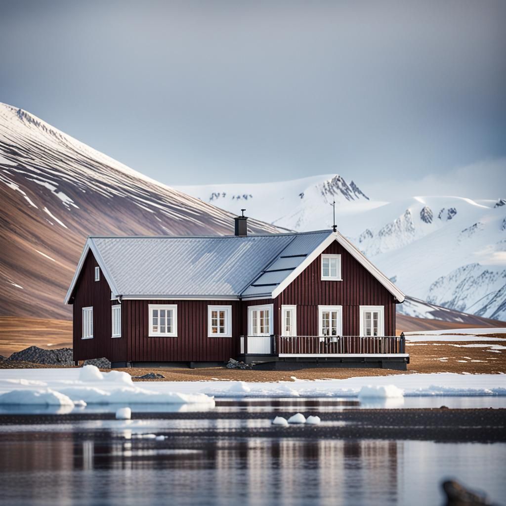 Classic Svalbard House: Professional Photography