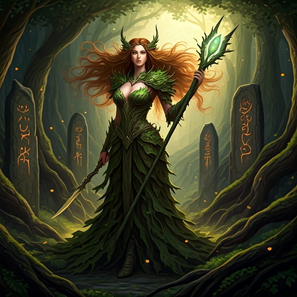 Ethereal Eldarin Knight in Twilight Forest