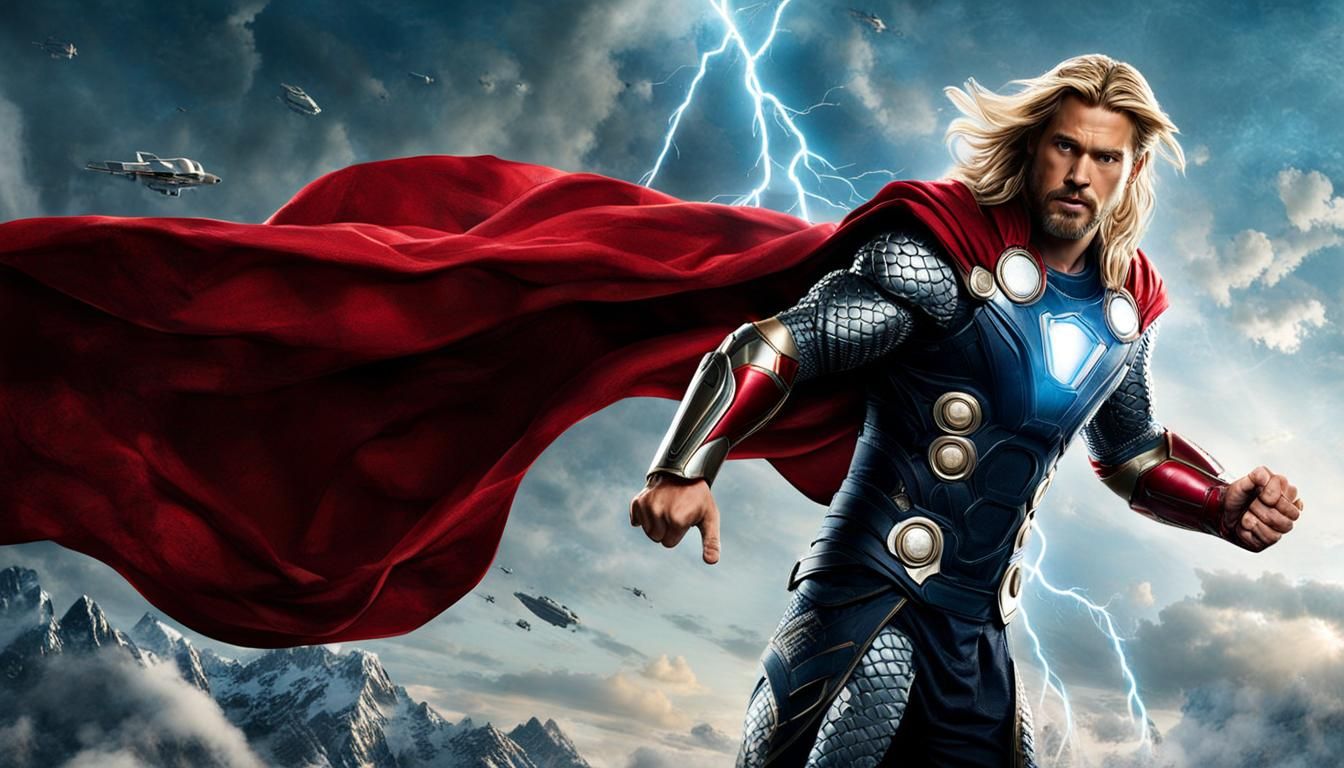 Marvel's Thor and Iron Man Hybrid Character