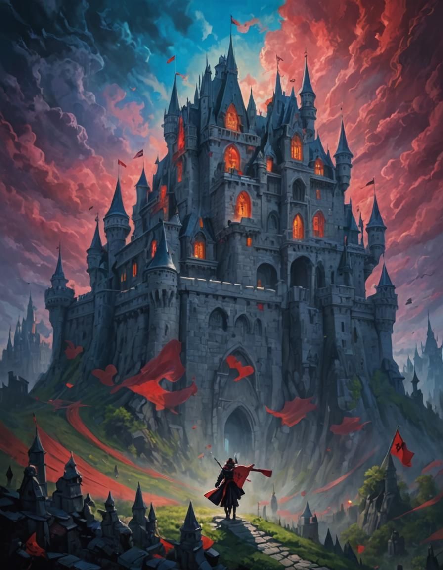 Queen of Hearts Castle: Neo-Futuristic Architecture