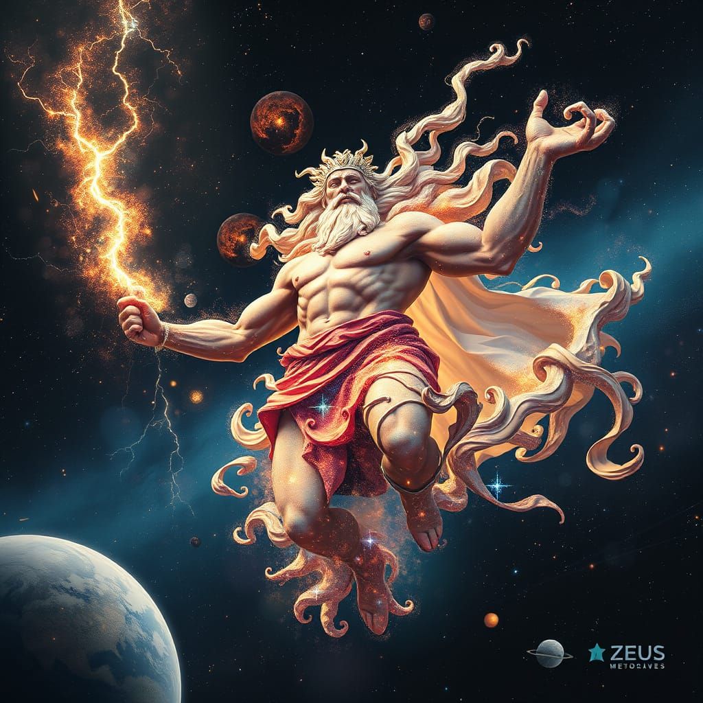 Cosmic Zeus: King of Gods in Deep Space