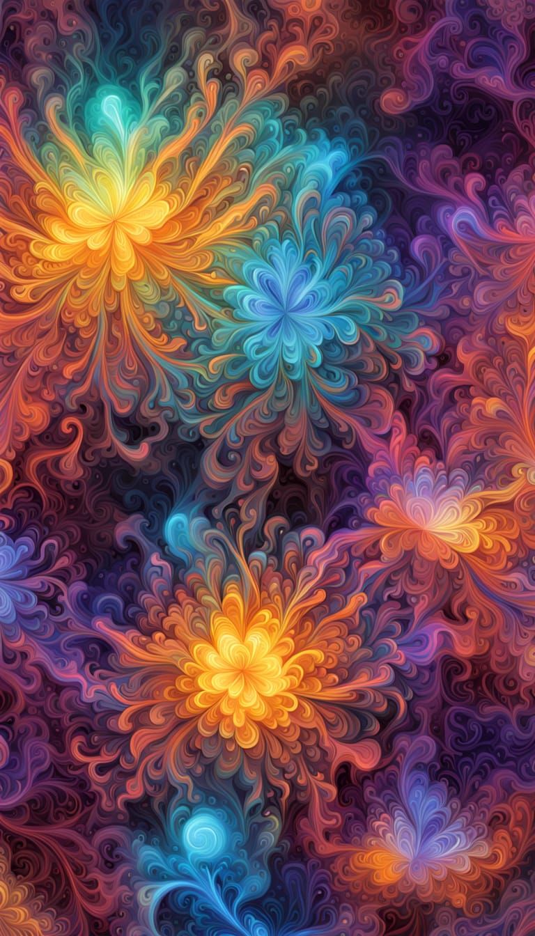 Elation in Blazing Neon: A 3D Joyscape