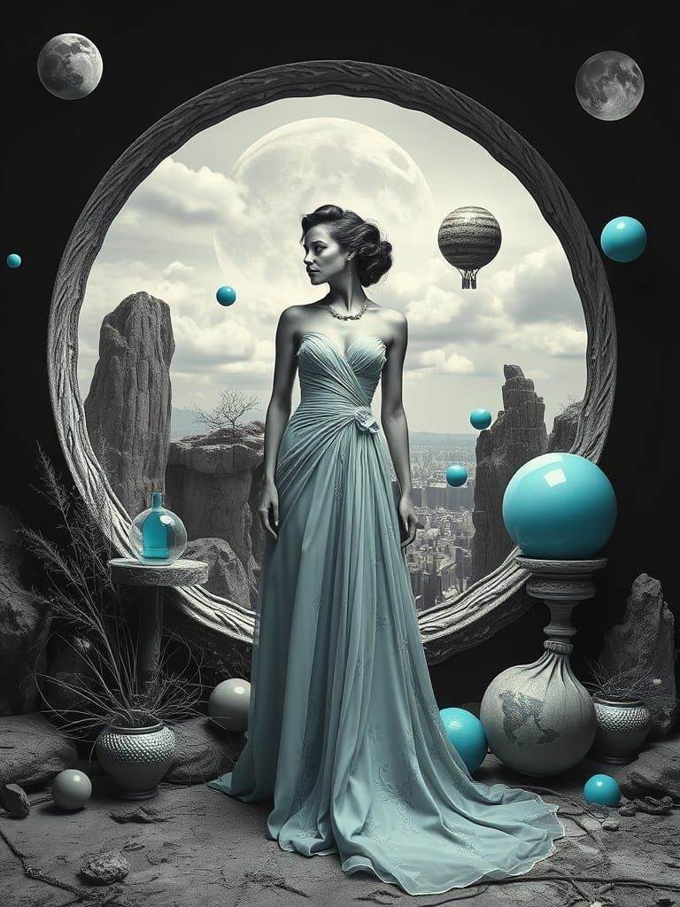 Turquoise by Salvador Dalí