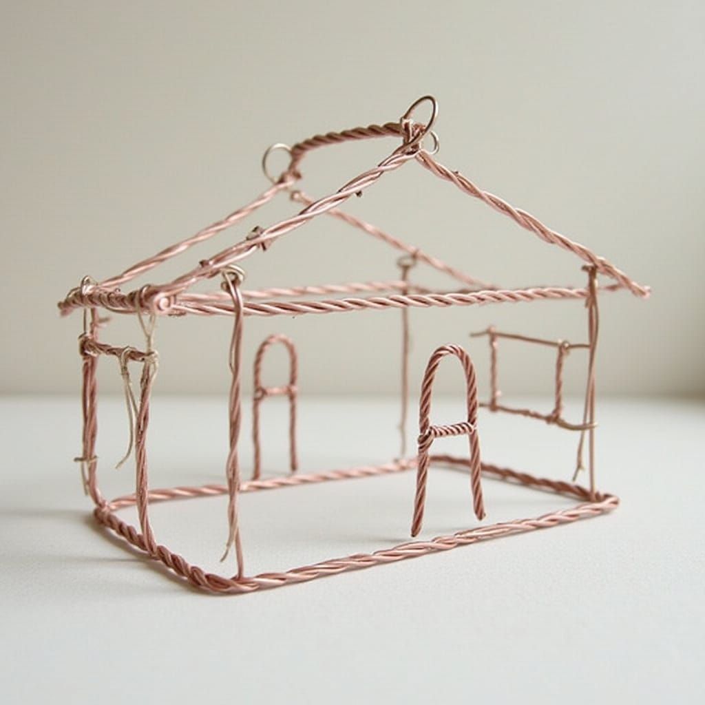 Wire Art: Sculpted Miniature Dollhouse