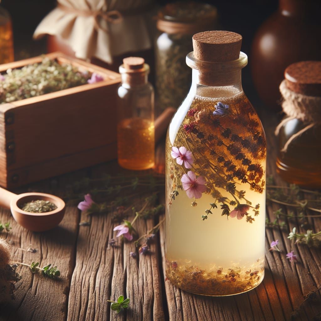 Milk and Honey Bath Soak in Apothecary Style