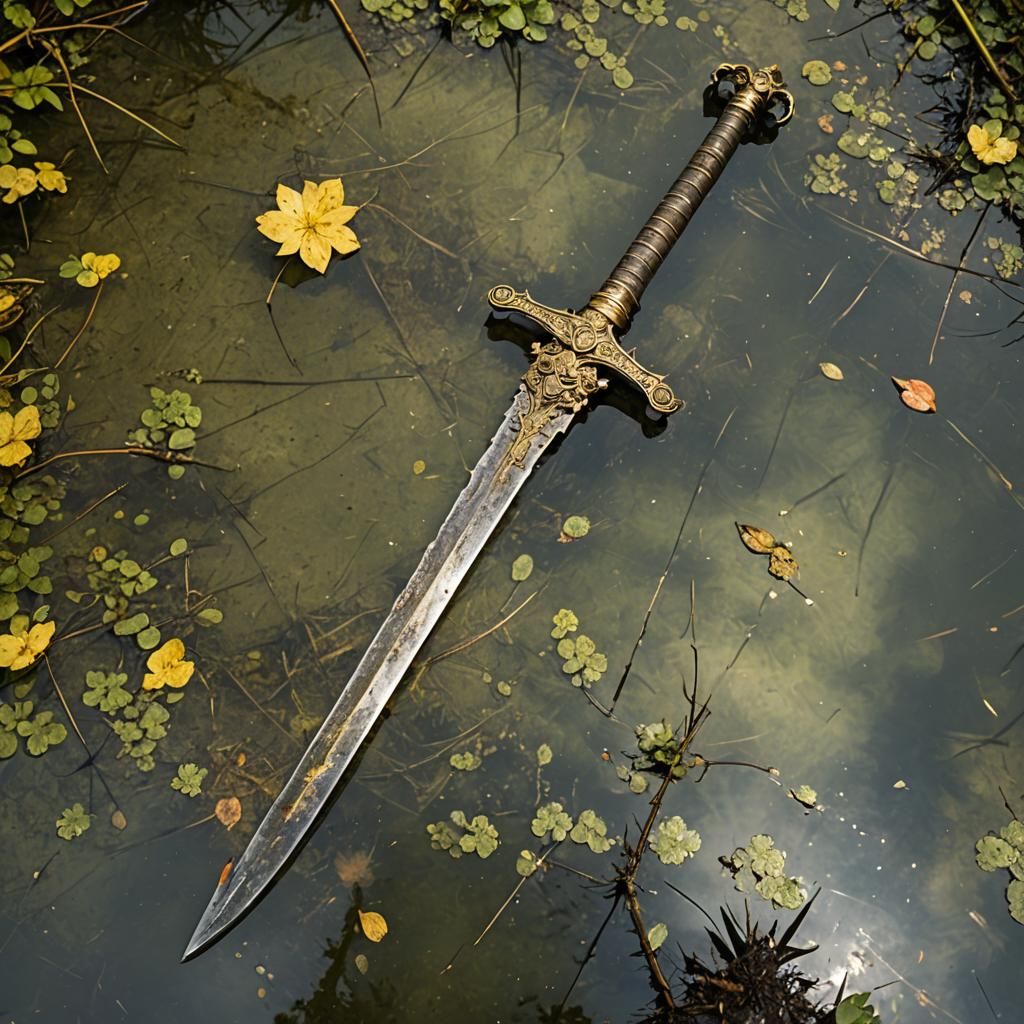 Ancient Bronze Sword Discovered in Woodland Pond
