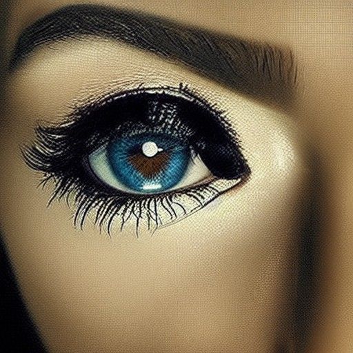 Surreal Eye Reveals Fractured Paradise