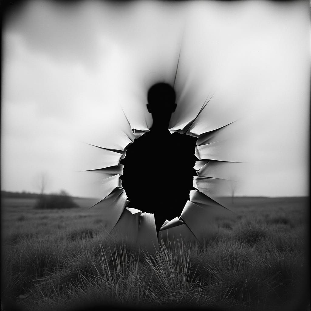 Surreal Paranormal Mystery Unfolds in Torn Photograph