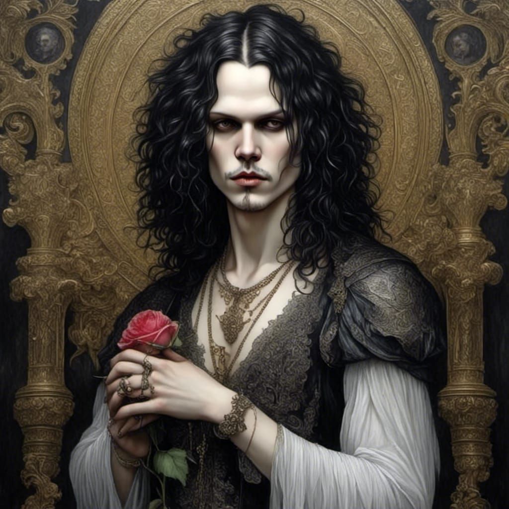 Lonely Figure in Urban Landscape