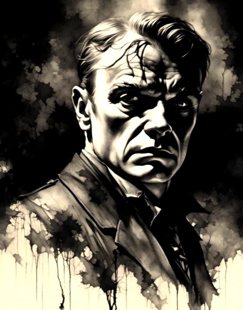 James Cagney as Cody Jarrett in 'White Heat'