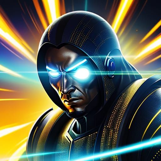 Sci-Fi Jumper Teleporting with Psychic Powers