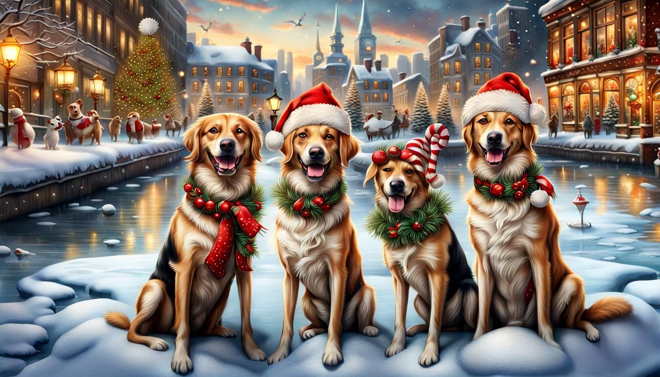 Animals Celebrating the Holidays IYiY.