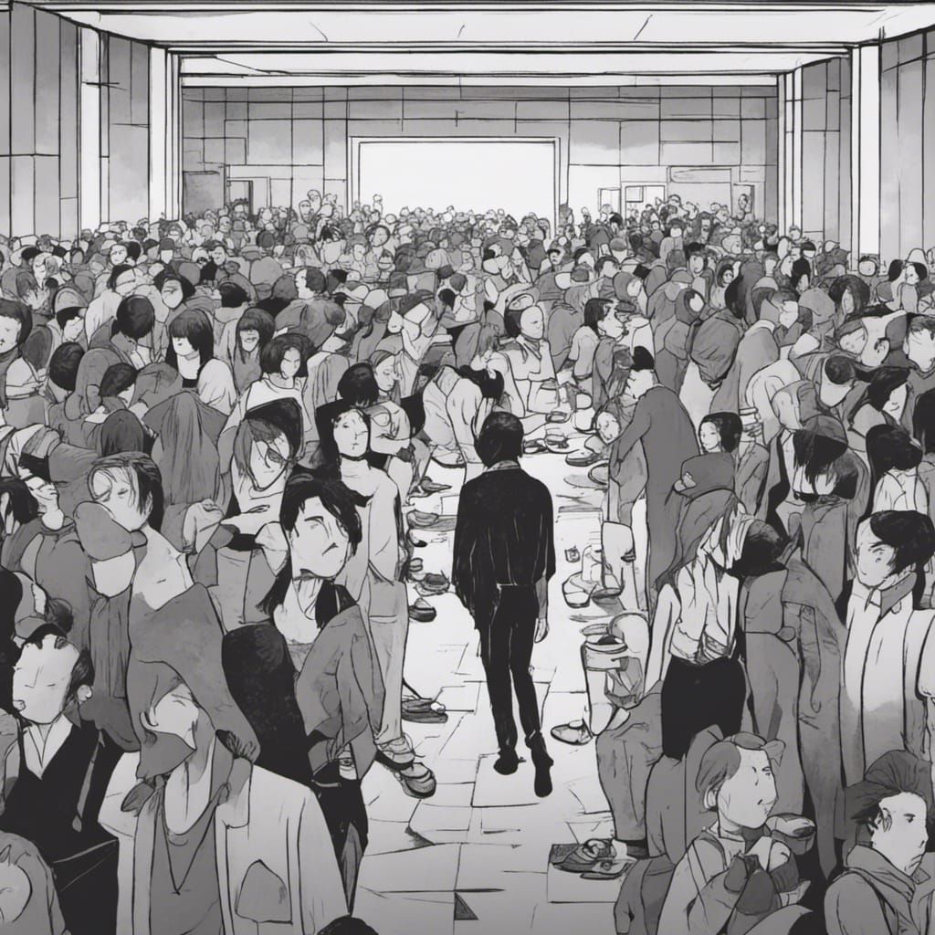 Alone in a Crowd: Evoking Isolation