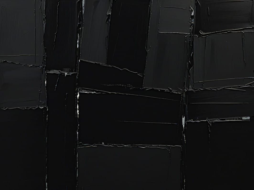 Expressive Dark Chiaroscuro Painting in Bold, Gestural Style