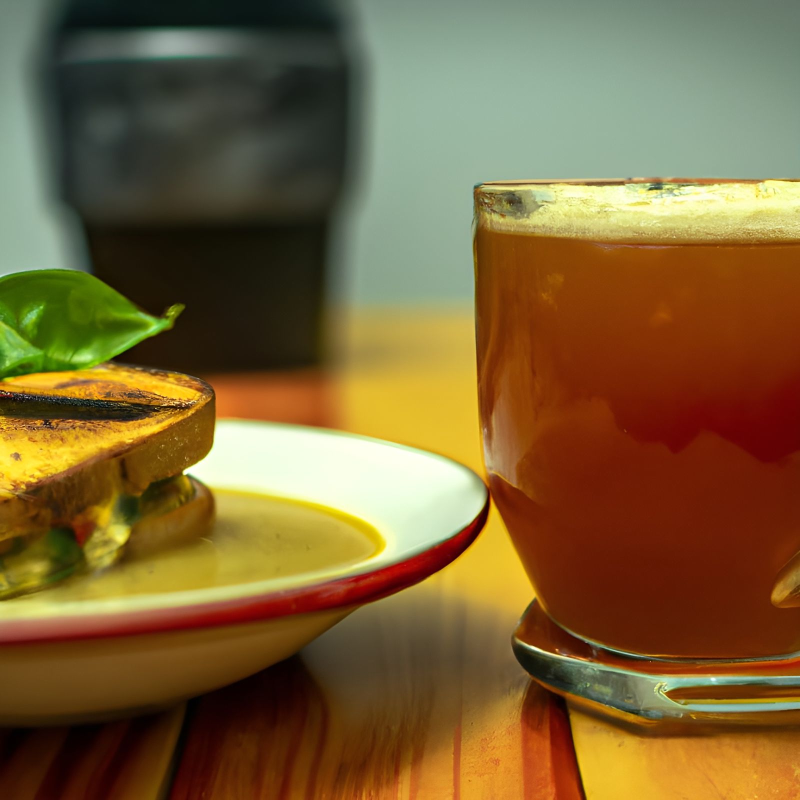 Grilled Cheese, Tomato Soup and Root Beer