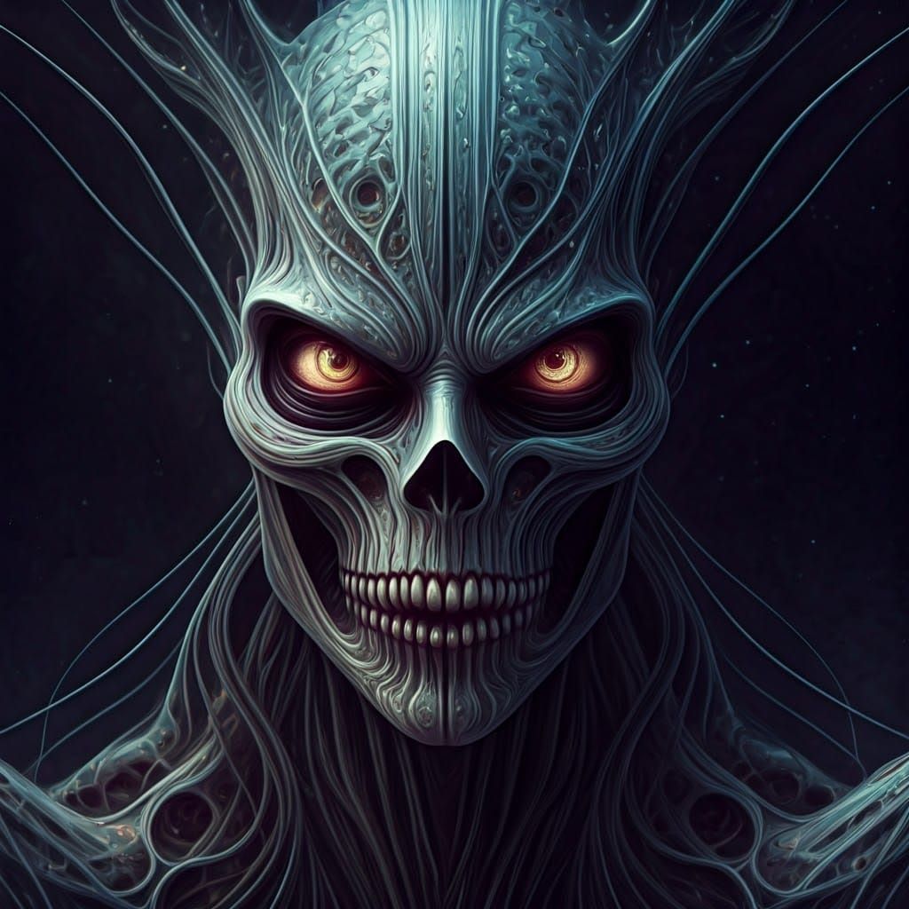 Nightmarish Dream in Quantum Neurographic Style