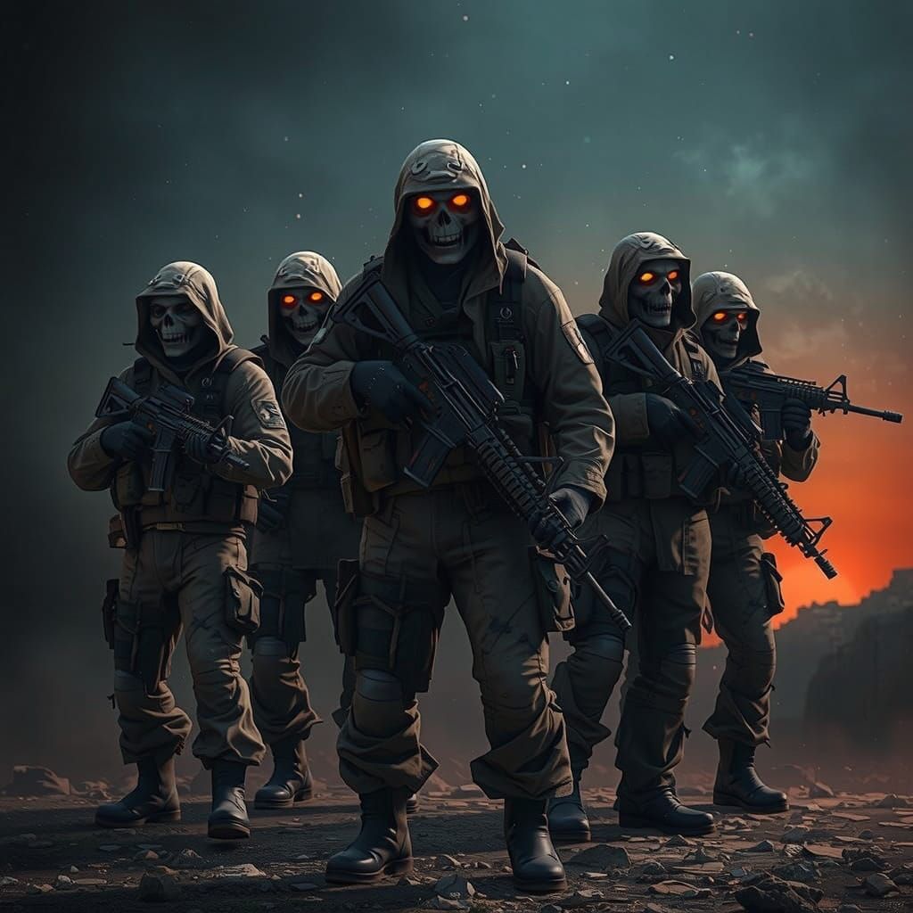 Undead SEAL Team 13 Emerges from Eerie Fog in Abandoned Ruin...