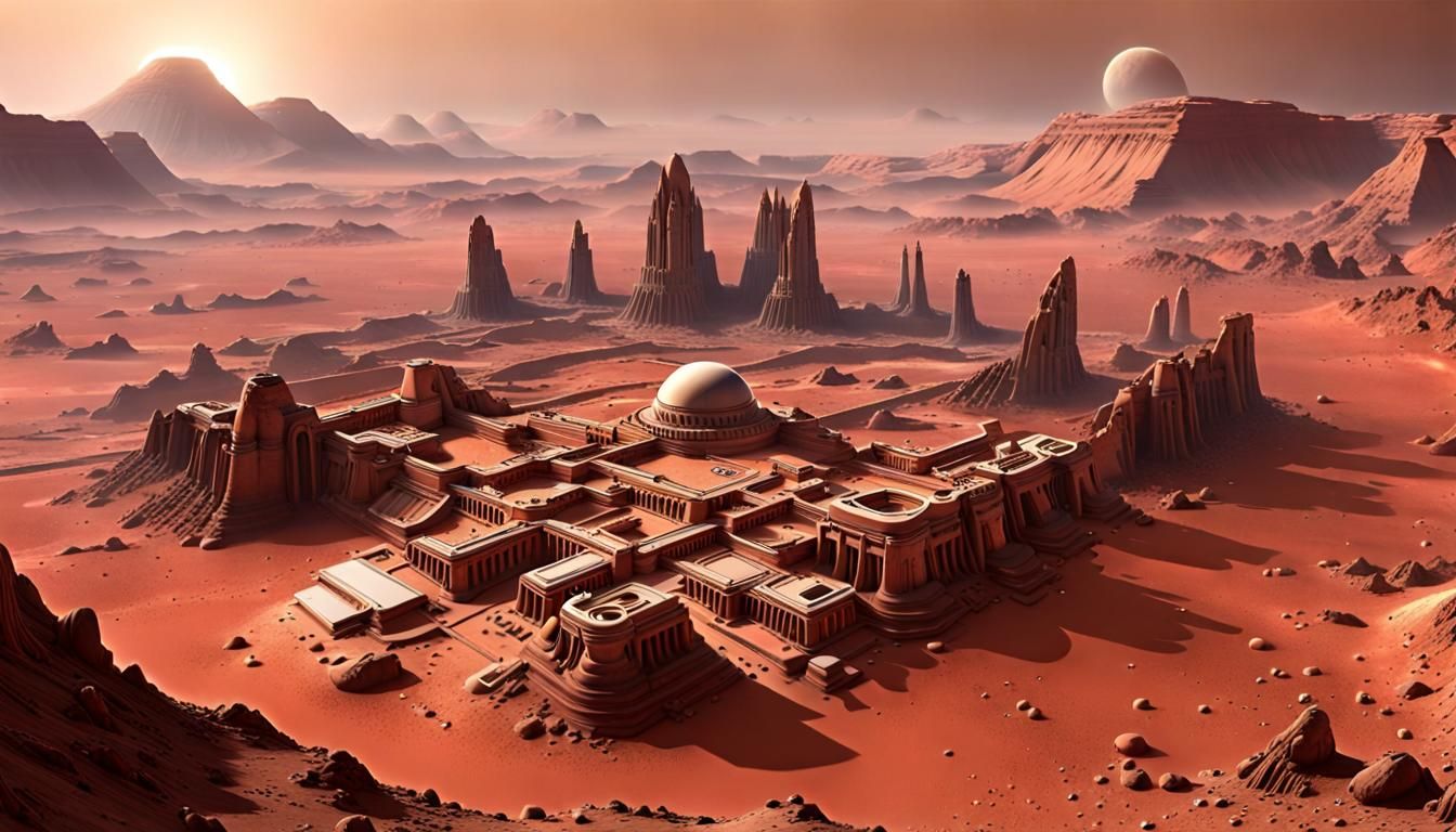 An Ancient Civilization on Mars
