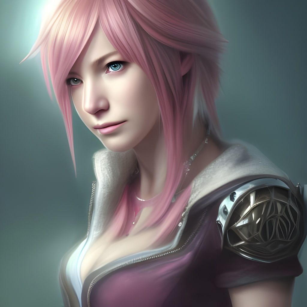 Fusion Portrait in Virgin Punk Style