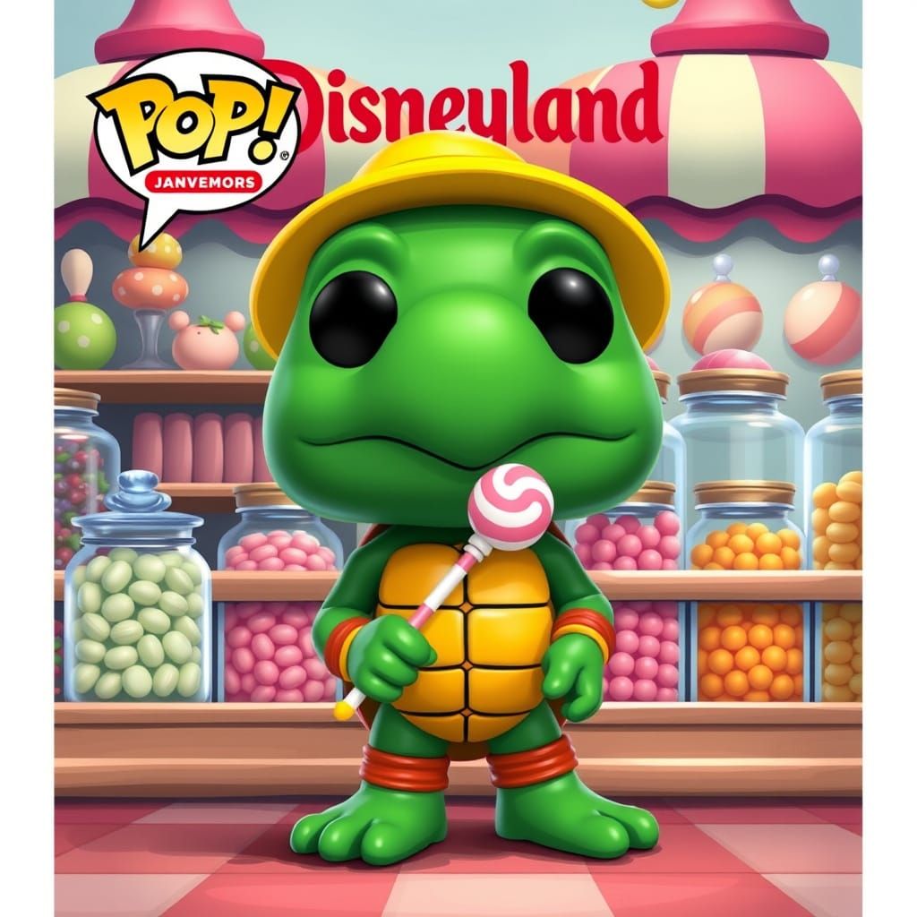 Funko Pop Figure Disney Franklin the Turtle at Disneyland Ca...