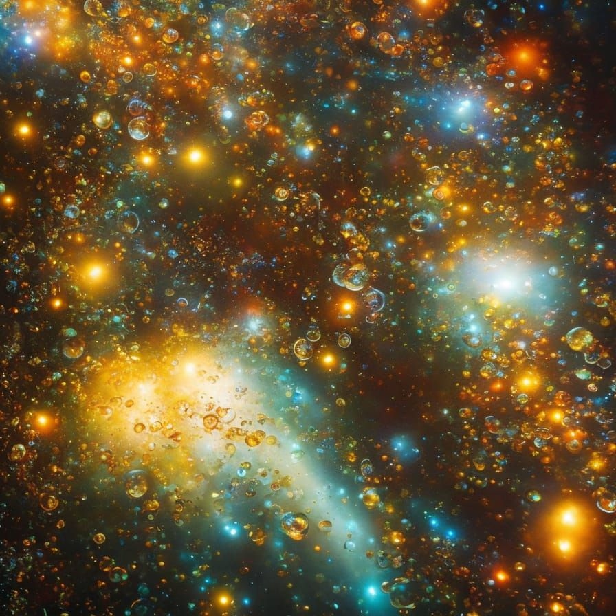 Maximalist Bubbles in Romantic Vivid Colors