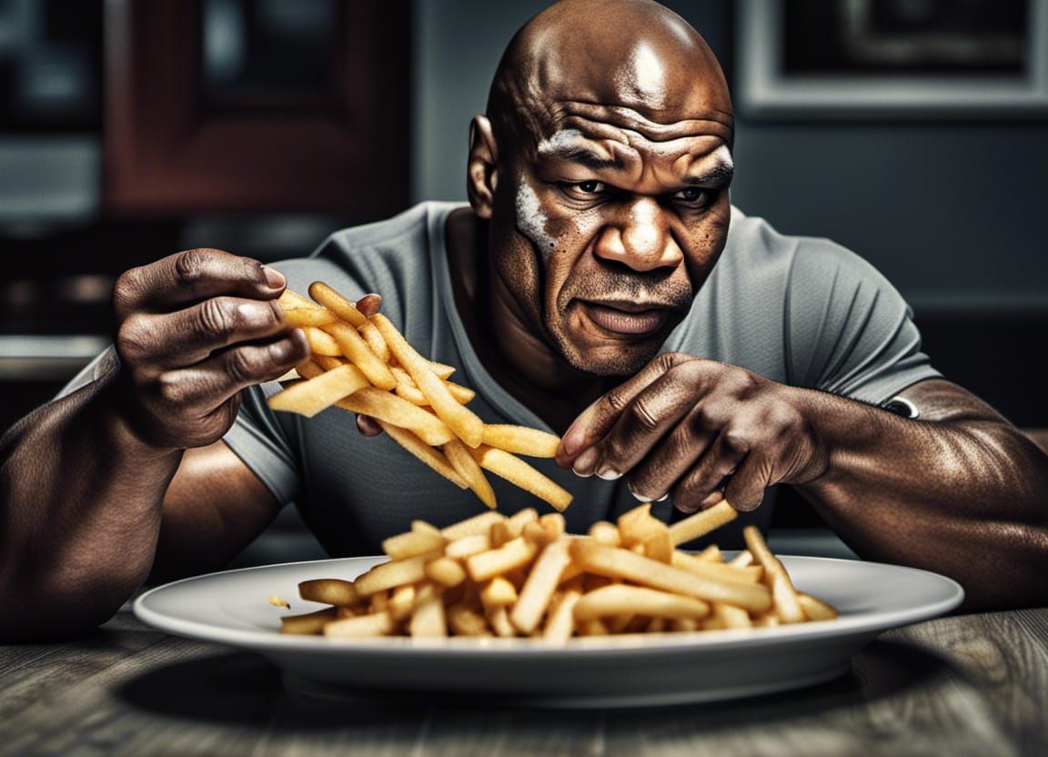 Keep your eyes on the fries.