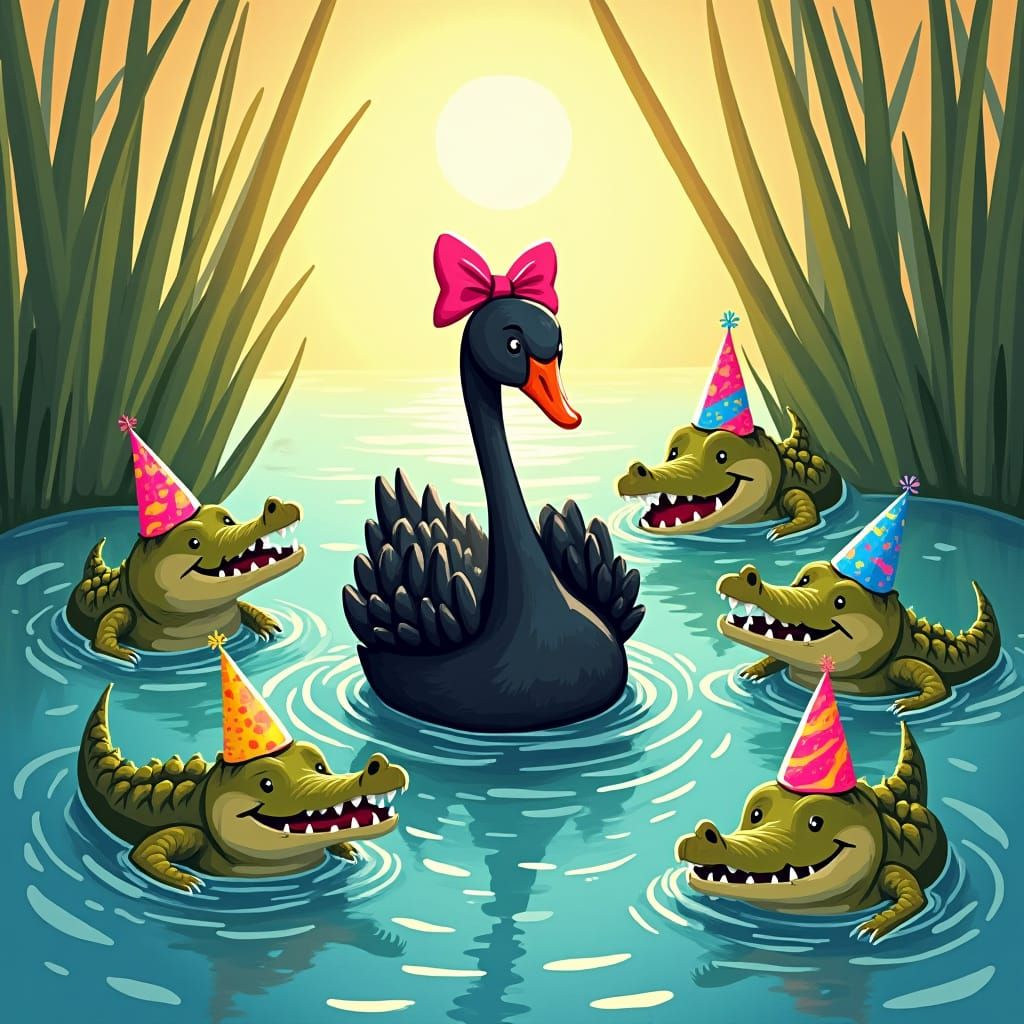 Black Swan's Bayou Birthday Party