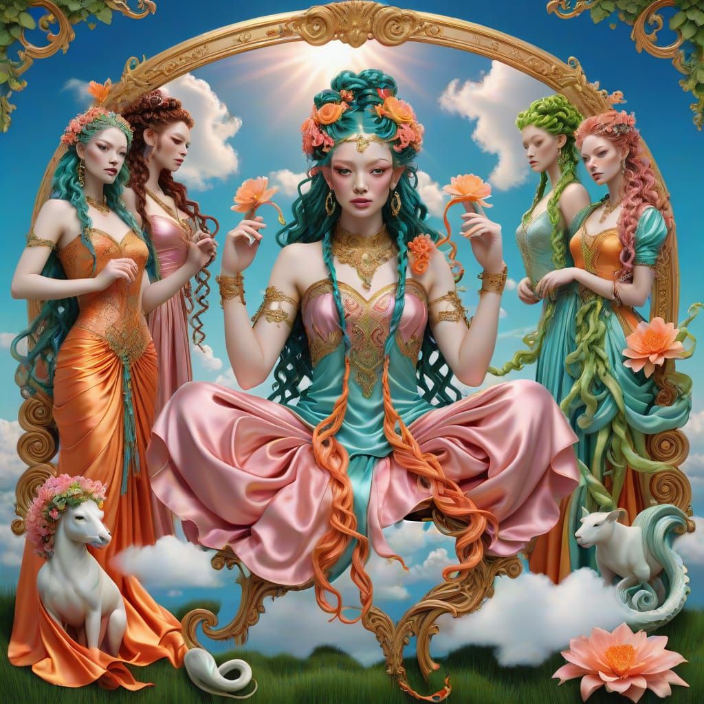 Breathtaking Sky Realm in Ethereal Beauty