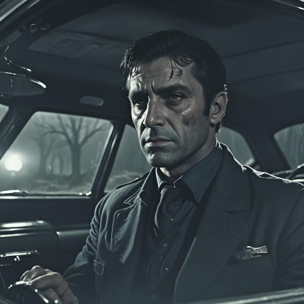 Black Ops Lieutenant Awakening: A Dark Cinematic Still