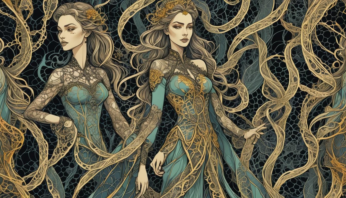 Detailed Radiological X-Ray Portrait in Fauvism Style