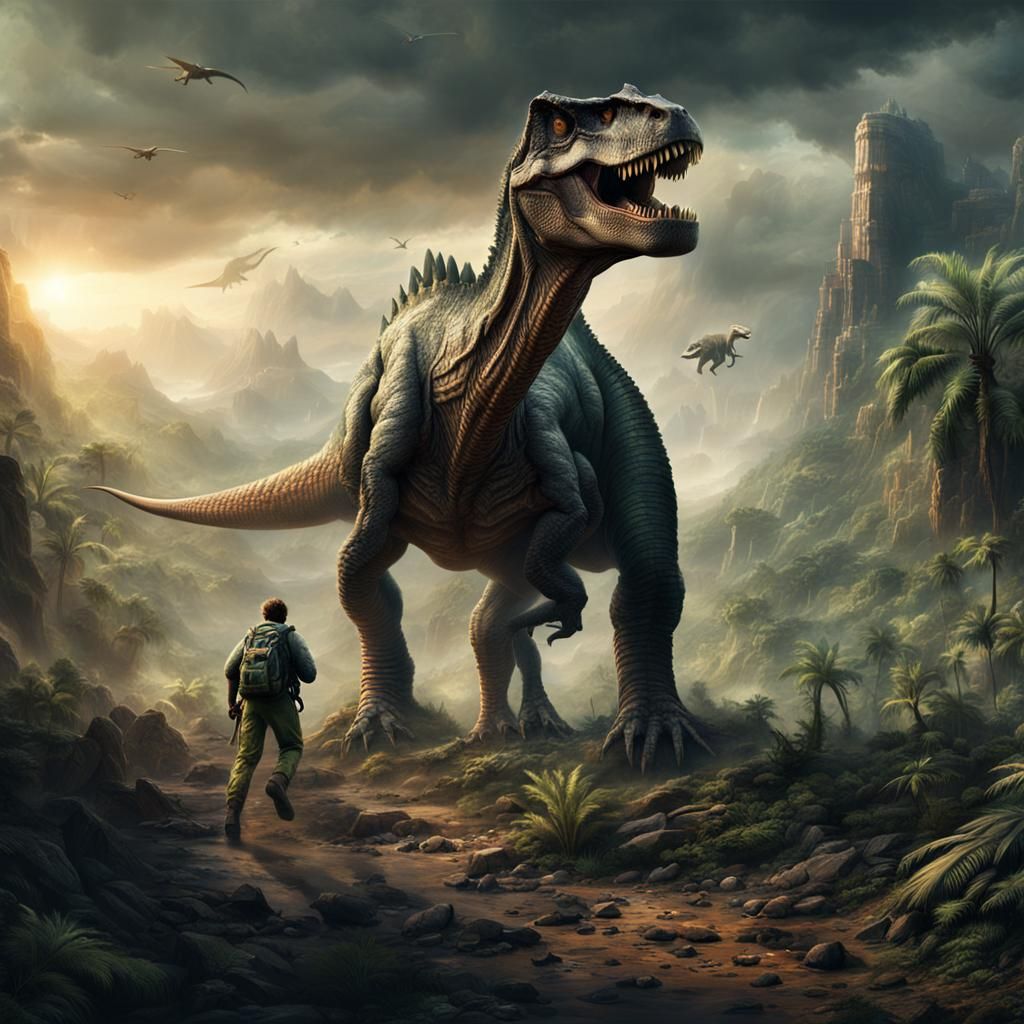 Last Dinosaur: Epic Digital Matte Painting