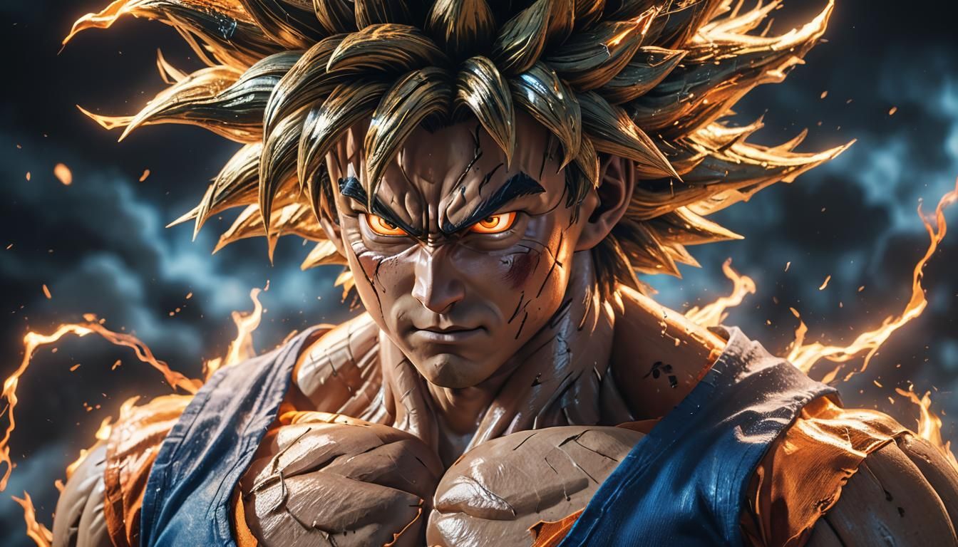 Goku's Resolve