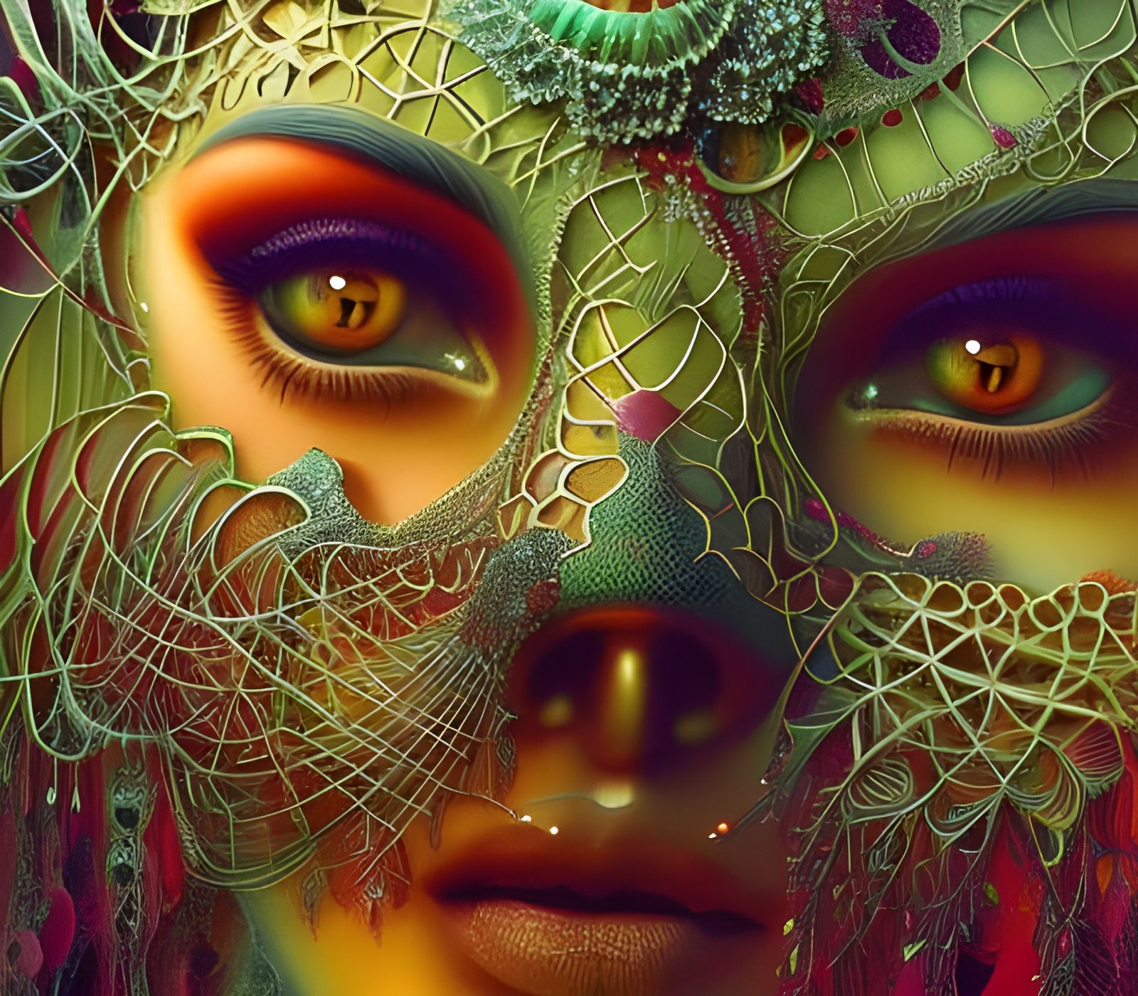 Glass Heart: A Neosurrealist Illustration of Lost Love