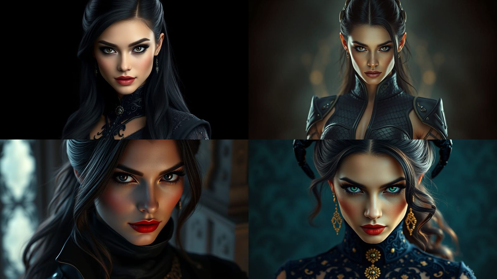 Scorpio Zodiac Woman: Intense, Mysterious Matte Painting