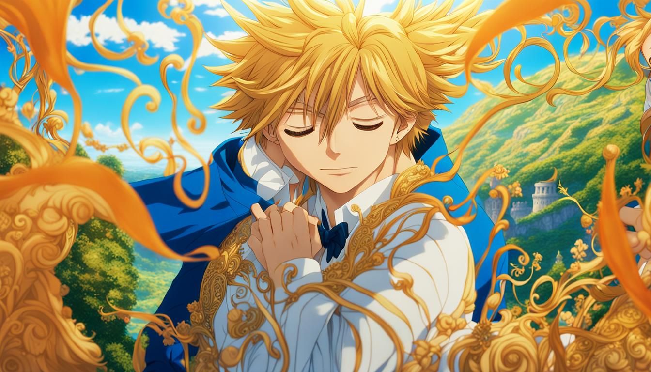 Sanji Kisses Nami: A Fantasy Concept Art