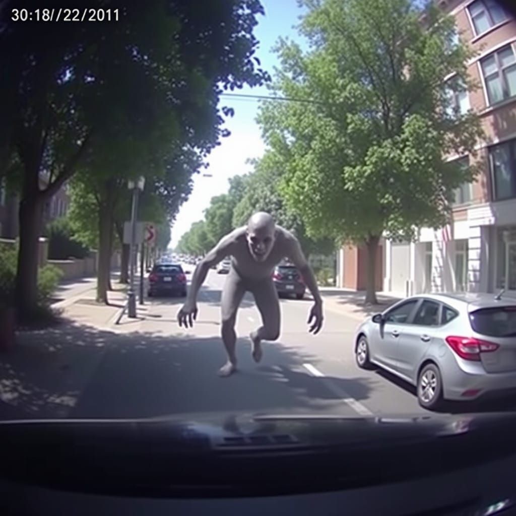 Baffling Urban Encounter in Daylight