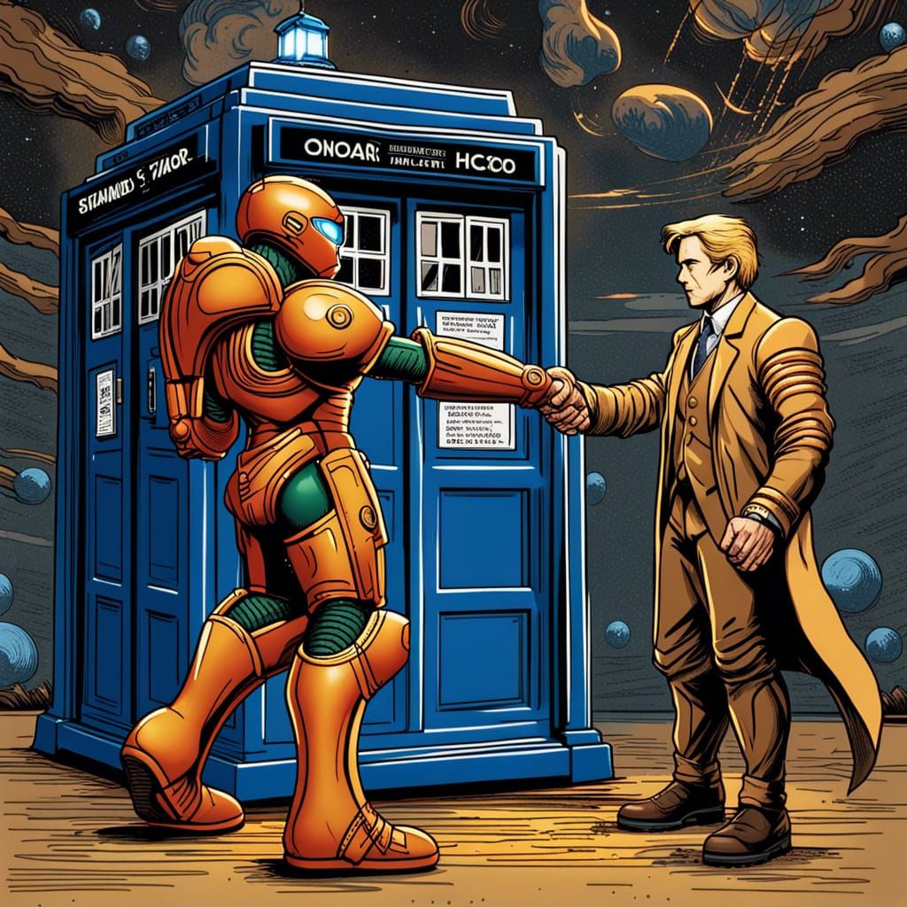 Samus Aran and The Doctor
