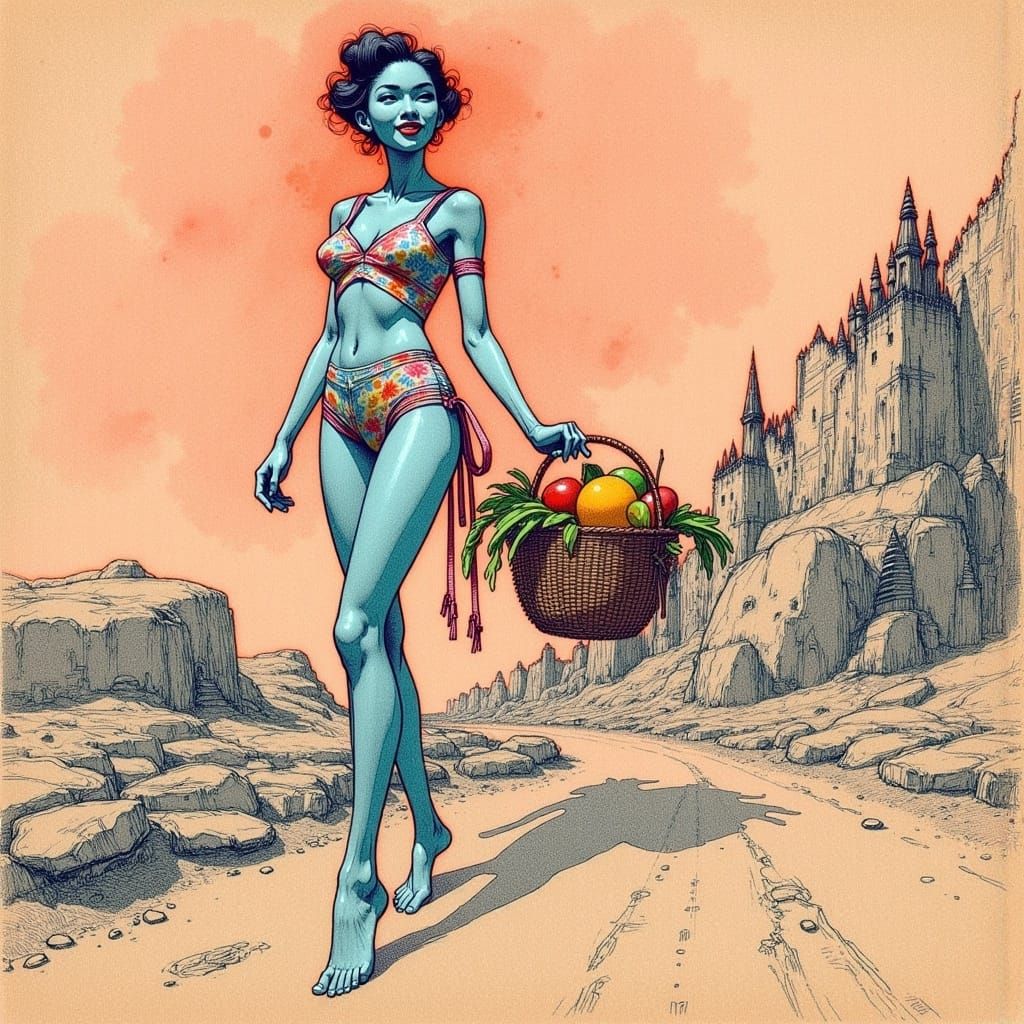 <lora:Effrenatus:1.0>sketch, rough doodling, gesture, squigg...